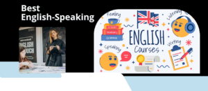 An image depicts english speaking course